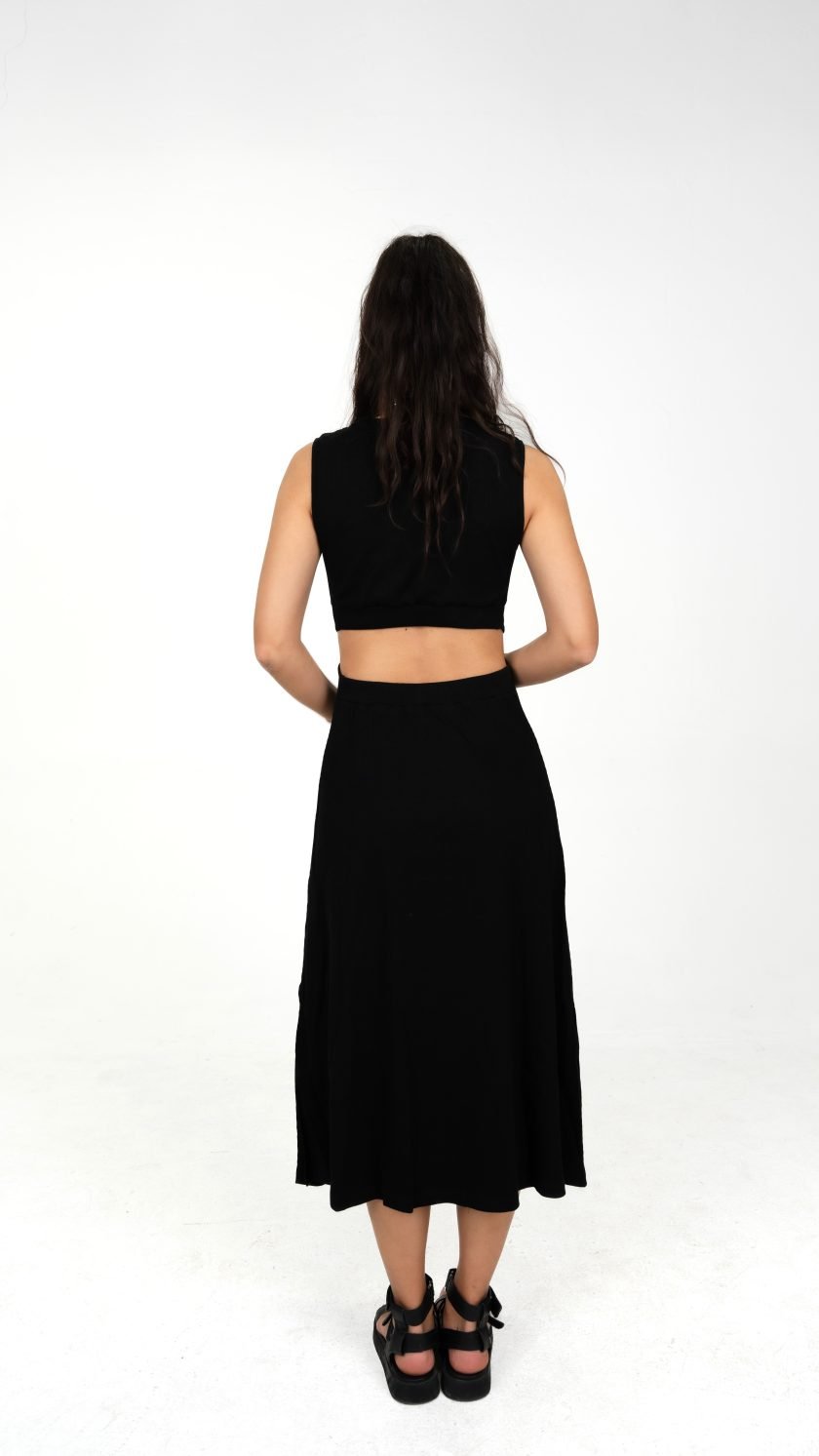 Angela Cutout Dresss - Görsel 2