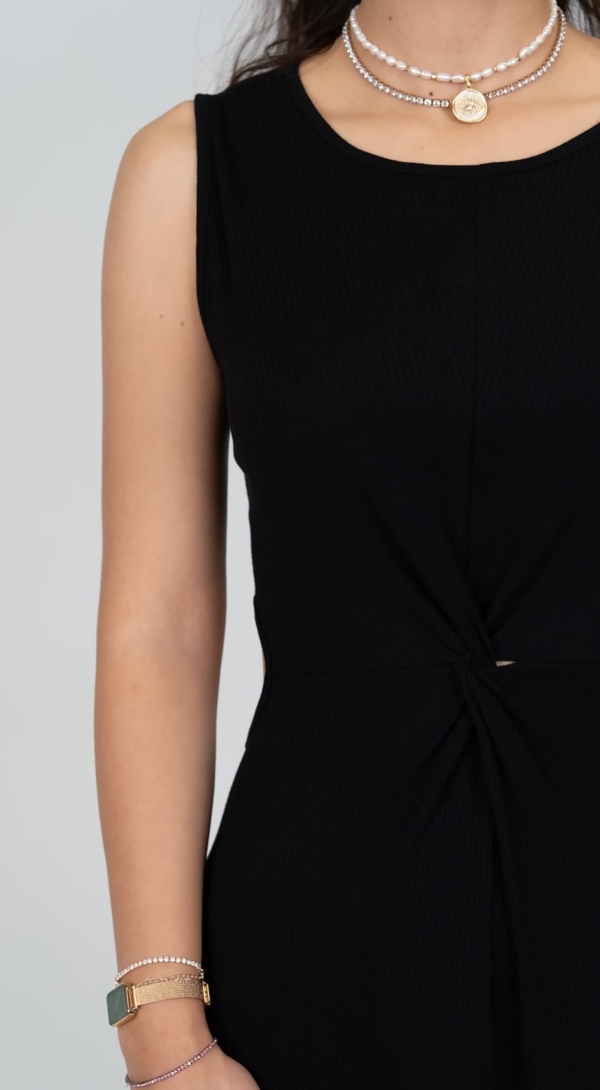 Angela Cutout Dresss - Görsel 3