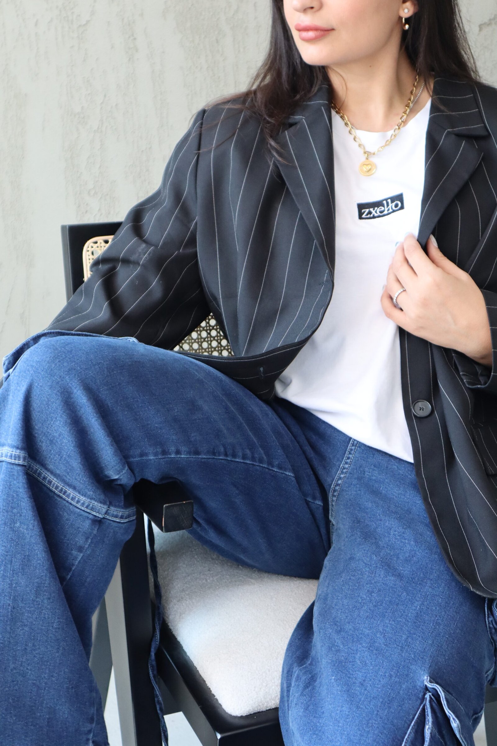 Sevilla Beyaz Tişört - Görsel 6