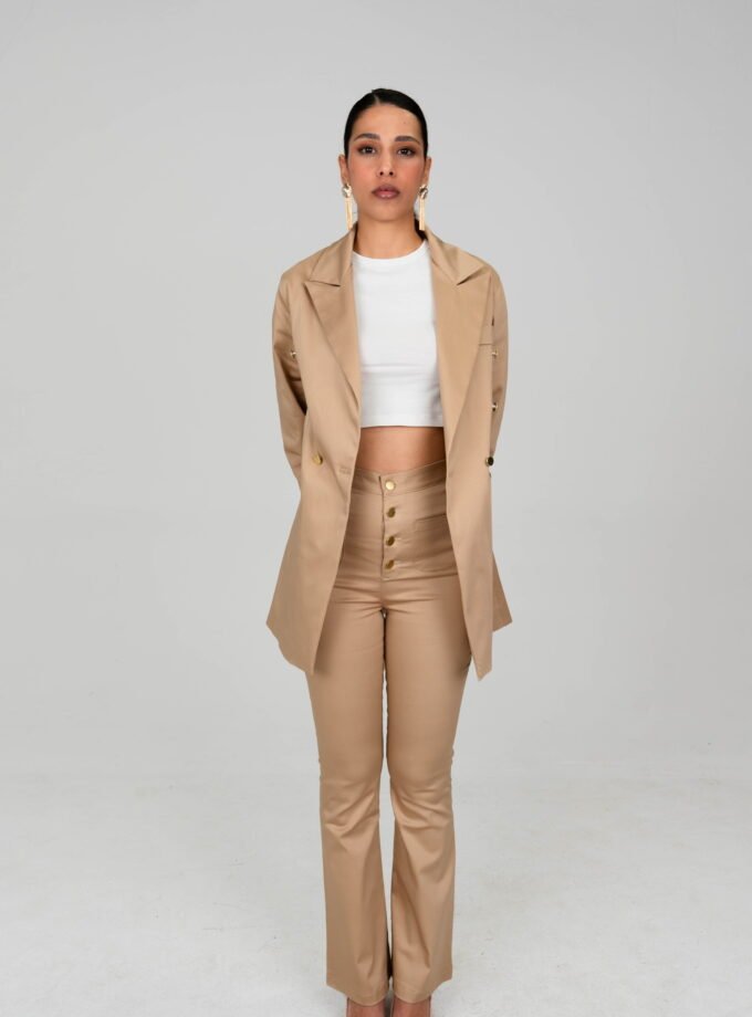 Monıca Bej Ceket