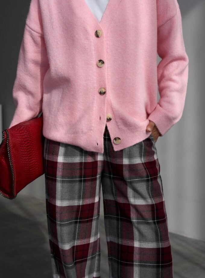 Marissa Pembe Kadın Hırka