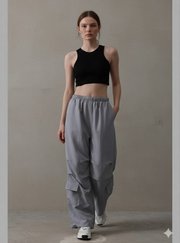 Sophie Gri Kargo Pantolon